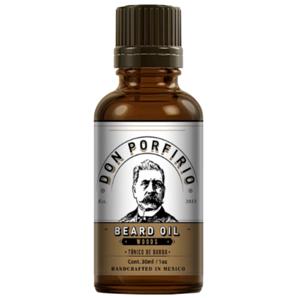 Aceite Para Barba Aroma Maderas, Don Porfirio, 30ml