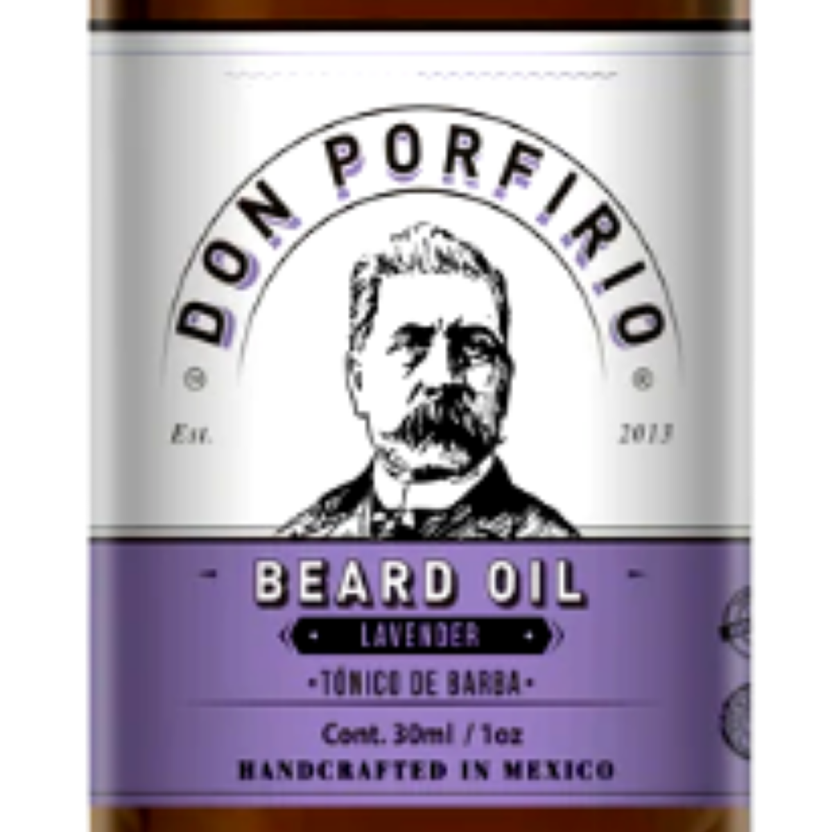 Aceite Para Barba Aroma Lavanda, Don Porfirio, 30ml