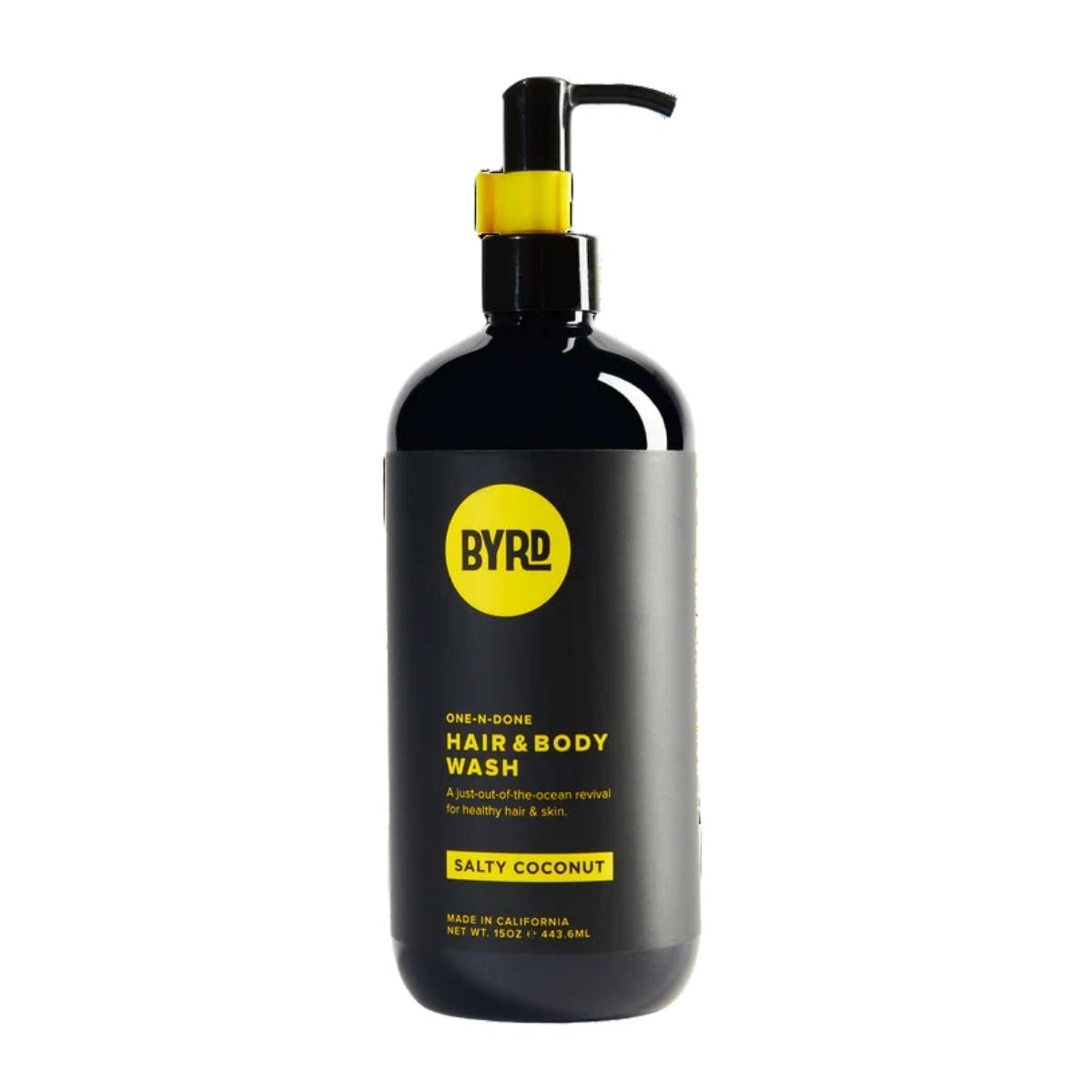 Jabón Líquido Para Cuerpo Y Cabello, Byrd, 15oz.