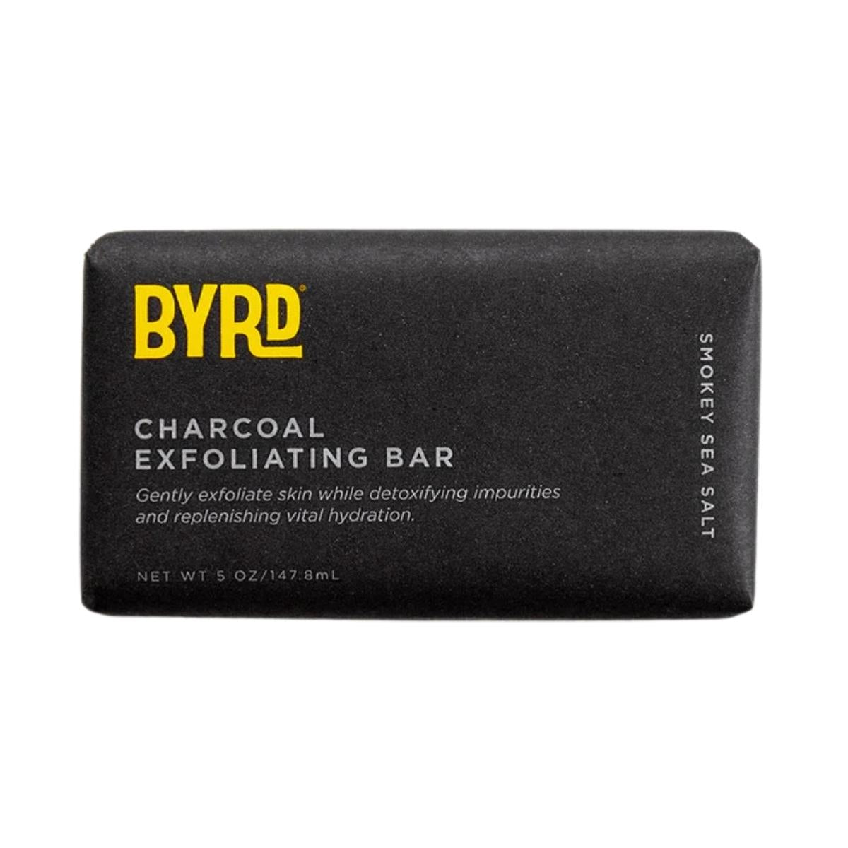 Jabón Barra Exfoliante De Carbón Activado, Byrd, 5oz