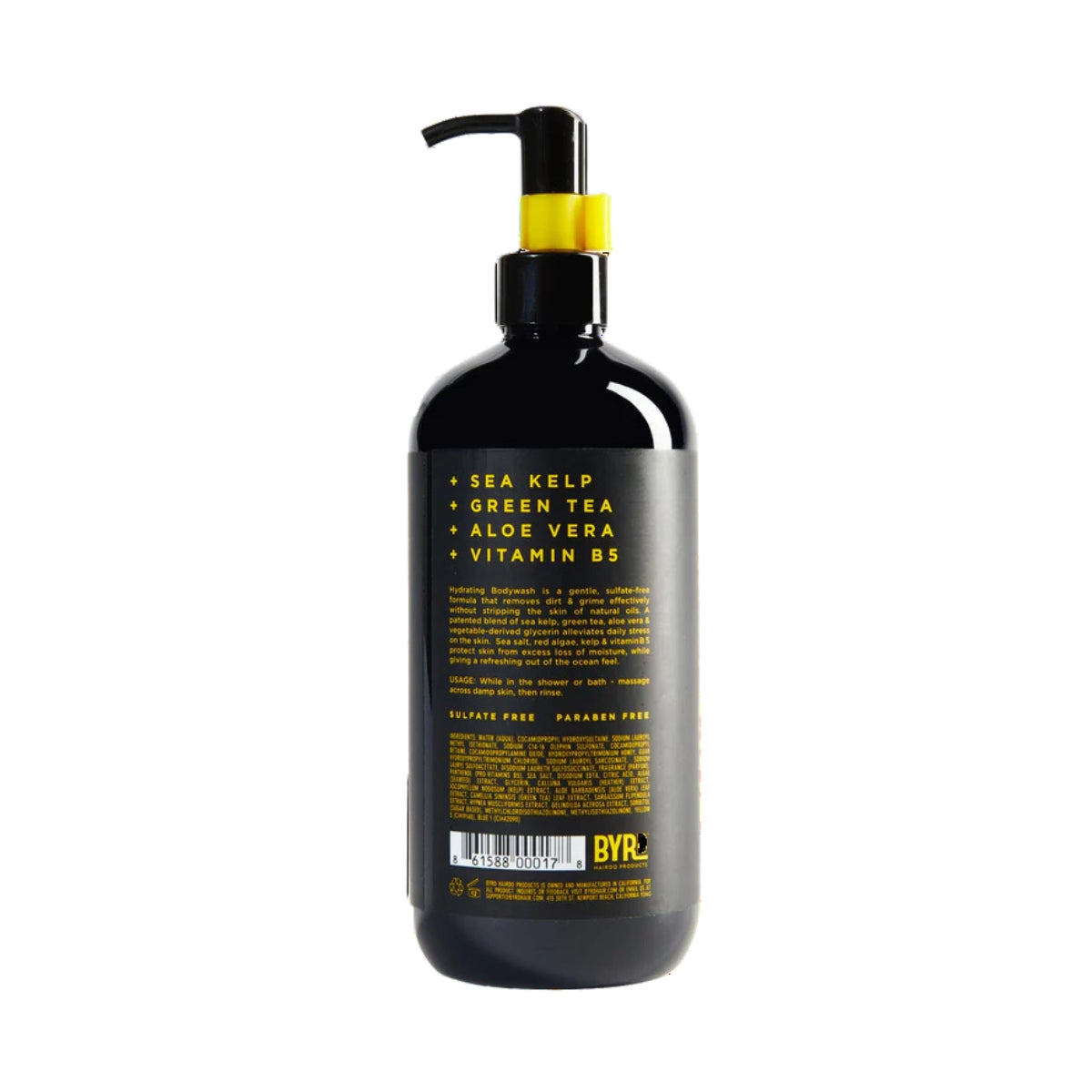 Gel De Baño Hidratante, Byrd, 16oz.