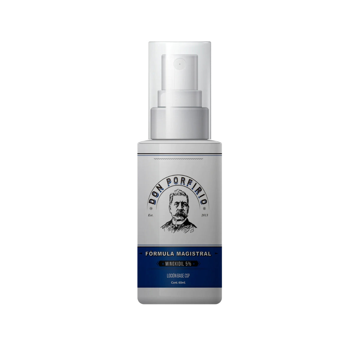 Bálsamo de crecimiento para barba y bigote minox 5%, 60ml