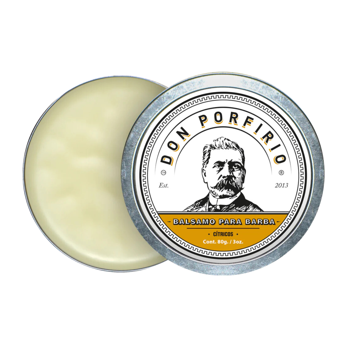 Bálsamo Para Barba Aroma Cítricos, Don Porfirio, 80 G