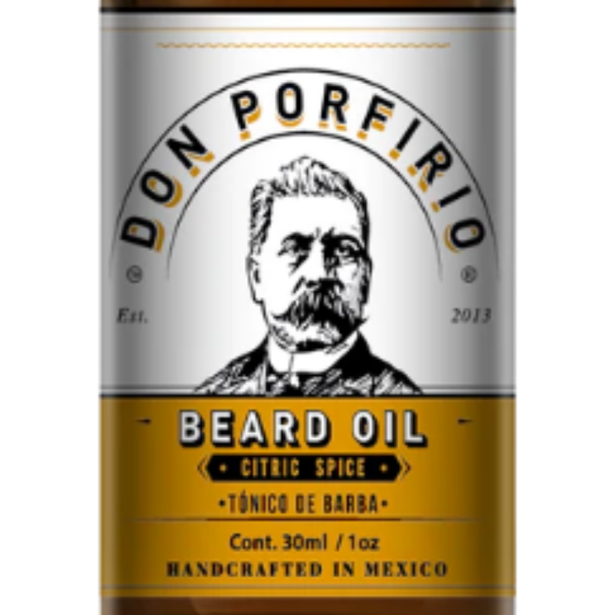 Aceite Para Barba Aroma Cítricos, Don Porfirio, 30ml