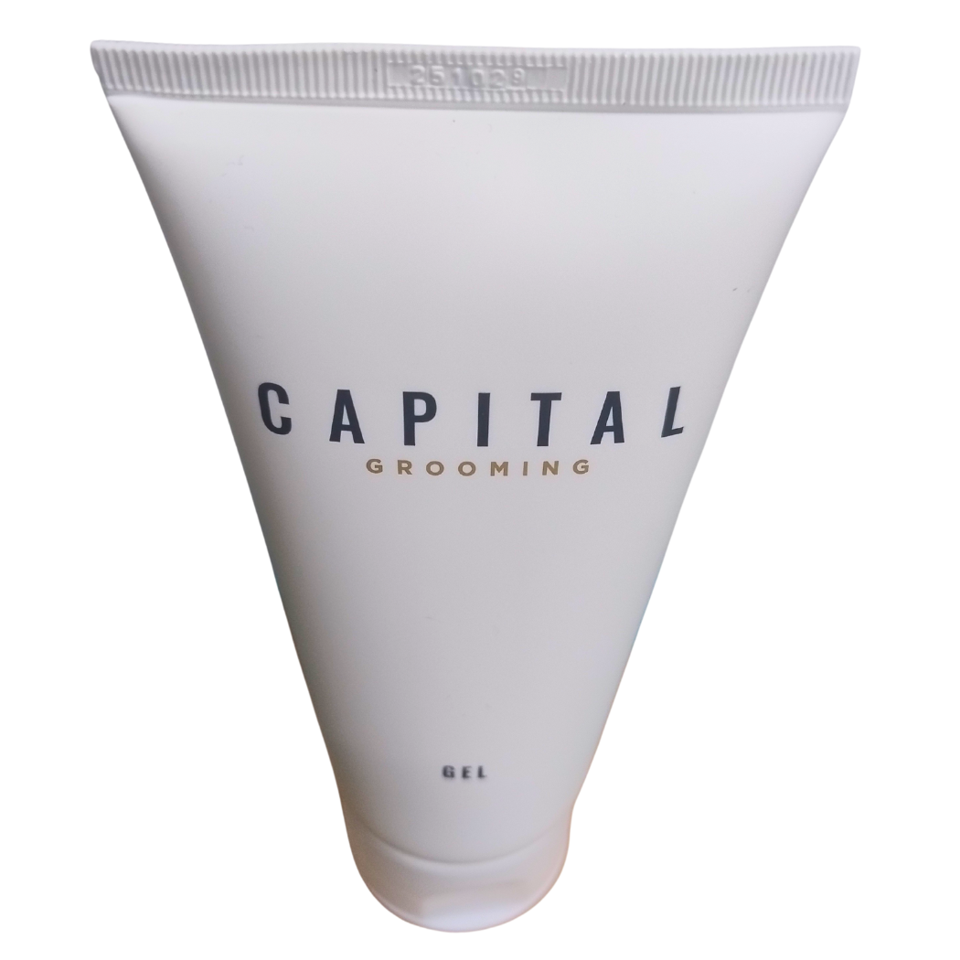 Gel Para Cabello, Capital Grooming, Fijación 5 De 5, 5oz